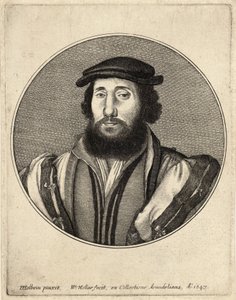 Bearded Man by Wenceslaus Hollar